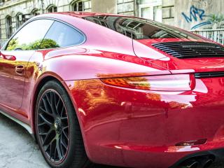Porsche 911 GTS Rot Lackschutzfolie